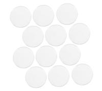 HIAKDOFT 12 pièces Lentilles Convexes Transparentes Lentilles Optiques Claires pour Expériences Scientifiques et Enseignement Outils Pratiques pour Observation et Loupe
