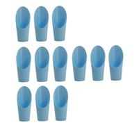 HIAKDOFT 12 pièces Pelle Plastique pour Sol de Bonsaï Cuillères pour Plantes Grasses Outils de Jardinage Polyvalents Manches Cylindriques Sécurisés Couleurs Réutilisable Couleur Aléatoire
