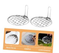 HIAKDOFT 12 pièces Racloir Acier Inoxydable pour Nouilles Froides Outil de Cuisine Chinois Ergonomique Racloir Multifonction pour Pâtes et Fromage Nettoyage Facile Poignée Confortable et
