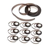 HIAKDOFT 12 Pièces Ruban Floral Adhésif Ruban Élastique Fort pour Bouquet Nuptial de Tiges Décoration et Projets DIY Polyvalents