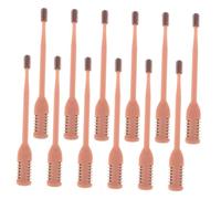 HIAKDOFT 12 Pièces Tondeuse à Poils de Nez Épilateur Sécurisé avec Brosse Douce pour Hommes et Femmes Rasoir à Nez Pratique et Couleur