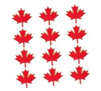 HIAKDOFT 12pièces Épinglette Avec Motif De Érable Broches Souvenirs Pour Vêtements Et Chapeaux Accessoires De Décoration Pour Célébrations Canadiennes