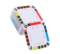 HIAKDOFT 150 pièces Cartes de Tissage Papier de Tissage DIY Résistantes Carton Épais Kit pour Créer des Bandes Uniformes Cadeau pour Tricoteuses et Amateurs de Loisirs Créatifs