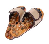 HIAKDOFT 1paire Sandales De Massage Pour Réflexologie Plantaire Pantoufles Confortables Pour Des Points Acupuncture Adaptées Pour Utilisation Intérieure Et Extérieure
