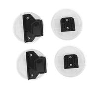 HIAKDOFT 2 Ensembles Accessoires de Remplacement pour Barrières Garçon Fille Connecteurs Plastique pour Rallonge de Porte de Sécurité Intérieure Fixation Robuste pour Clôture Garçon Fille