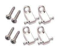 HIAKDOFT 2 ensembles Roller String Tree Retainers Set For Electric Guitar Tone With Screws Reduces String Wear And Maintains Tuning Stability Compatible Accessories For Electric Guitars