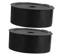 HIAKDOFT 2 pièces Accessoires de Rechange pour Arbre à Chat Bouchons de Tube Faciles à Installer de Remplacement pour Poteau Griffoir Extension Espace de Jeu Chat