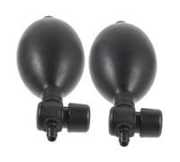 HIAKDOFT 2 pièces Ballon de Pression Latex avec Valve de Pression Poire de Gonflage Manuelle pour Tensiomètre et Traction Vertébrale Accessoire Pratique et Fiable