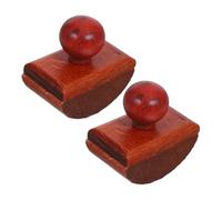 HIAKDOFT 2 pièces Buvard Encre Bois à Séchage Rapide pour Bureau Outil Absorbant Stylos Calligraphie Accessoire Rocking Ink Blotter