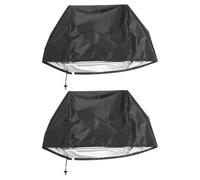 HIAKDOFT 2 Pièces Couverture Antipoussière D'imprimante 3d Protecteur D'imprimante Anti-poussière Capot De Protection De L'imprimante Black