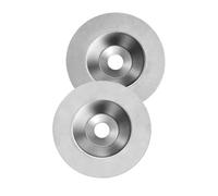 HIAKDOFT 2 pièces Disque Meule Diamantée Grit Meule Aiguisage Multifonction pour Affûtage Couteaux Lames et Outils Abrasive pour Dangle et Portable