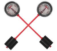 HIAKDOFT 2 pièces Jauge Niveau Carburant pour Générateur Indicateur Précis Réutilisable pour Réservoir Essence Accessoires Détachées pour Moteurs à Essence