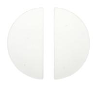 HIAKDOFT 2 pièces Lentille Convexe Verre Optique Équipement Enseignement Physique Expériences Optiques pour Laboratoire et Cours Portable et Léger