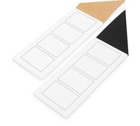 HIAKDOFT 2 Pièces Lot de Notes de Poche Petit Format Papier Lisse Bloc Notes à Cases École Bureau