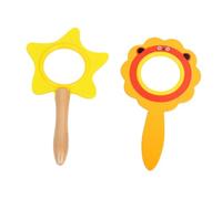HIAKDOFT 2 pièces Loupe pour Garçon Fille Dobservation Éducatif Adorable Outil Pratique pour Lexploration Nature Loupe Insecte et pour et Filles