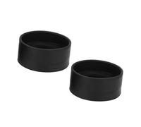 HIAKDOFT 2 pièces Masques Oculaires Caoutchouc pour Microscope Stéréo Protection des Yeux Gobelets Pliables Durables Accessoires pour Observation Laboratoire et Usage Personnel Lot