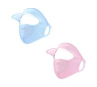 HIAKDOFT 2 Pièces Solaire Refroidissant Soie Glacée pour Running et Cyclisme Bleu Rose