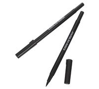 HIAKDOFT 2 pièces Stylo Alimentaire Double Pointe Noir Marqueur Comestible pour Décoration Gâteau Biscuits et Fondant Feutre Encre Fine pour Pâtisserie
