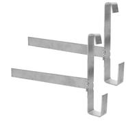 HIAKDOFT 2 pièces Support Cadre Ruche Acier Inoxydable Support Perchoir Détachable pour Apiculture Rangement Pratique et Résistant pour Outils Apiculteur