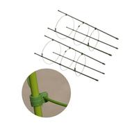 HIAKDOFT 2 Pièces Support de Fleurs Plante d'escalade Treillis de rosiers grimpants Treillis végétal d'extérieur pour Jardin Cage de Support pour Plante grimpante Vert