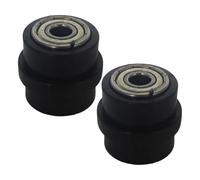 HIAKDOFT 2 pièces Tendeur de Chaîne Alliage Guide Silencieux pour Dirt Bike et Mini Atv Installation Facile sans Outil Améliore Traction et Résistance
