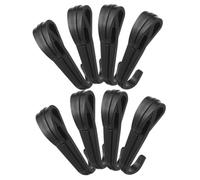 HIAKDOFT 20 pièces Clips de Fixation pour Lampe Frontale sur Casque de Sécurité Crochets et pour Montage Lampe Torche Casque Installation Facile pour Éclairage Travail de Nuit