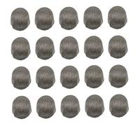 HIAKDOFT 20 pièces Embouts Stylet Fibre Conductrice Haute Sensibilité pour Stylet Capacitif Pointe Protectrice Compatible et Smartphones Changement Rapide sans Outils