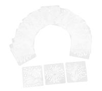 HIAKDOFT 20 pièces Pochoirs de Peinture DIY Pet Réutilisables Modèles Créatifs Ajourés pour Dessins et Décorations Adaptés Aux Crayons Aquarelles pour Adultes