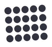 HIAKDOFT 20 pièces Poignées Médiators Guitare Caoutchouc Antidérapantes Autocollantes Accessoires Pratiques pour Basse et Électrique Grip Confortable et Fin Faciles à Transporter