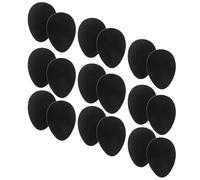 HIAKDOFT 20 Pièces Protections Semelles Talons Épais Antidérapantes Caoutchouc Réutilisables Coussinets Avant-pied pour Chaussures à Talons Améliorent Stabilité et Durabilité