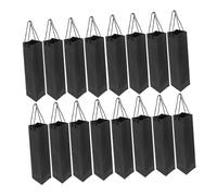 HIAKDOFT 20 Pièces Sacs pour Bouteilles Papier Kraft avec Poignées Sac Cadeau Réutilisable pour Vin Porte Bouteille pour Anniversaire Mariage Noël Pochette Transport Pratique