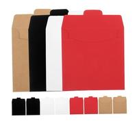 HIAKDOFT 20pièces Pochettes De Rangement Papier pour CD Et DVD Lot de Facile à Transporter Organiser