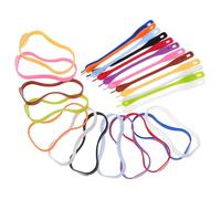 HIAKDOFT 24 Pièces Silicone Drink Marker Bands With Stretchable Rings And Hanging Charms Reusable Wine Glass Identifiers For Stemmed And Stemless Cups Party Drink Tags For Bottles