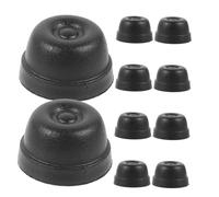 HIAKDOFT 26 pièces Patins Plastique pour Valise de Support Résistants pour Bagages Accessoires de Remplacement Multifonctionnels pour Voyage et Rangement