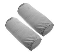 HIAKDOFT 2pièces Coussin Cylindrique Pour Cou Et Lombaires Pour Détente Et Voyage Confort Optimal Maison Et