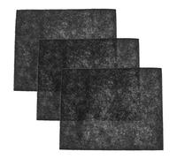 HIAKDOFT 3 pièces Filtre Actif pour Composteur Découpe Adaptable Désodorisant Poubelle Élimination Odeurs Cuisine Filtre Poubelle Compost Bin Odor Remover