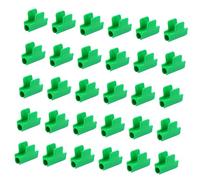 HIAKDOFT 30 pièces Clips Tunnel Pinces Câble pour Fixation Bâche Filet et Film de Protection Potager et Arceau de Culture