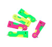 HIAKDOFT 30 pièces Enfile-aiguilles Automatique Plastique Dispositif de Filage pour Couture Main et Machine Aide pour Personnes Âgées Vue Faible Couleur Aléatoire Couleur Aléatoire