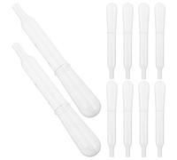 HIAKDOFT 30 Pièces Mini Dropper Bottles With Graduated Scale For Tattoo Ink Dispensing Airbrush Liquid Applicator Plastic Pipettes For Precise Ink Extraction And Craft Use