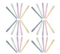 HIAKDOFT 30 Pièces Prolongateur de Crayon Ergonomique Antidérapant Rallonge Stylo Confortable pour Correction Prise Support Multi-crayons pour Écriture et Dessin Scolaire