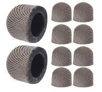 HIAKDOFT 35 Pointes de Stylet en Tissu Conducteur 70 MM Recharges Universelles Haute Sensibilité Anti-Rayures Lot de 35 Pièces pour Stylet Capacitif Tablette et Smartphone