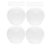 HIAKDOFT 4 Ensembles Carillons Vent Extérieur Kit DIY avec Verre et Tubes Décoration Zen Suspendue pour Jardin Balcon Terrasse