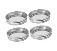 HIAKDOFT 4 pièces Couvercles Germination Inox Tamis à Filtre Multifonction pour Brocoli Lentilles Farine et Thé
