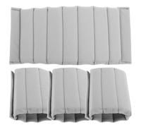 HIAKDOFT 4 Pièces Inserts pour Rangement Photo Antichoc Gris Séparateurs Légers pour Protection Objectifs Organisateur Compartiments Modulables pour Photographe Déplacement