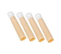 HIAKDOFT 4 pièces Manchon Extrémité Balai Poignée Balayeuse Confortable et Antidérapante Accessoire Balai avec Trou de Suspension Manche Vadrouille Remplaçant Grips de Manche