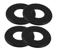 HIAKDOFT 4 Pièces Plaques de Couverture pour Échelle de Piscine Hors Sol Cache Ronds pour Tubes de Main Courante Protection Débris Installation Facile Sécurité Améliorée pour Intérieures et