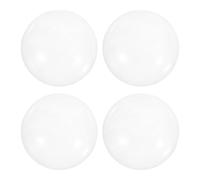 HIAKDOFT 4 Pièces Set de Poids Verre Transparent Poids Atelier Couture pour Papier et Tissu Demi-sphère Stable pour Calligraphie Patronnage et Loisirs Créatifs