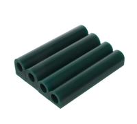 HIAKDOFT 4 Pièces Tube de Cire pour Moulage Danneaux Cire de Sculpture Creuse Haute Précision pour Bijoux Modèle Rond Flexible Compatible Techniques de Fonte pour Création Bijoutiers