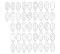HIAKDOFT 42 Pochoirs pour Peinture Corporelle Réutilisables Modèles de Maquillage du Visage Artistiques Outils DIY pour Décoration Faciale Accessoires pour Peinture Visage et Corps
