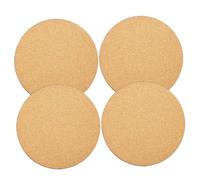 HIAKDOFT 4pièces Coussinets De Jardinage Liège Ronds Tapis De Jardinière pour Pots De Plantes Dessous De Multi-usages pour Protéger Les Sols Et Meubles